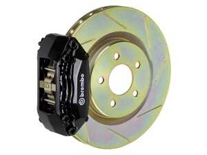 ES#2849254 - 1A5.6003A1 - 87-91 M3 (E30), Front, Slotted, Black, 4 Piston, 330x28 1-Piece - Brembo - BMW