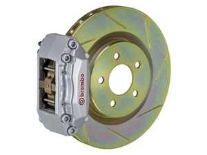 ES#2849256 - 1A5.6003A3 - 87-91 M3 (E30), Front, Slotted, Silver, 4 Piston, 330x28 1-Piece - Brembo - BMW