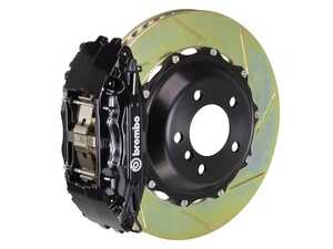 ES#2849518 - 1B2.8008A1 - 99-05 330i/Ci (Excluding xDrive) (E46), Front, Slotted, Black, 4 Piston, 355x32 2-Piece - Brembo - BMW