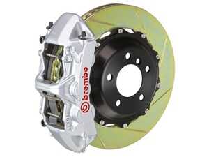 ES#2851147 - 1M2.9001A3 - 01-06 M3 (E46), 06-08 Z4 M-Coupe/Roadster (E85, E86), Front, Slotted, Silver, 6 Piston, 380x32 2-Piece - Brembo - BMW