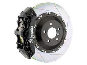 ES#2852508 - 1N2.9516A1 - 10+ 550i, xDrive Gran Turismo (F07), 09+ 7-Series (F01, F02, F04), Front, Slotted, Black, 6 Piston, 405x34 2-Piece - Brembo - BMW