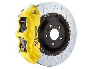 ES#2852601 - 1N3.9003A5 - 11-12 1M (E82), 08-13 M3 (E90, E92, E93), Front, Slotted Type-3, Yellow, 380x34 2-Piece - Brembo - BMW