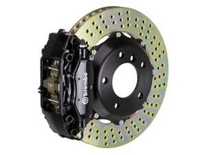 ES#2853212 - 2C1.6005A1 - 98-02 Z3 M-Coupe/Roadster, Rear, Drilled, Black, 4 Piston, 328x28 2-Piece - Brembo - BMW
