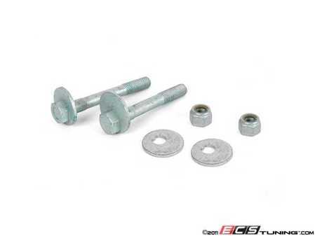 ES#2497561 - 8D0598004 - Rear Eccentric Hardware Kit - Priced Each - (NO LONGER AVAILABLE) - Includes both eccentric bolts and washer for one side - Genuine Volkswagen Audi - 