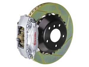 ES#2853367 - 2C2.8002A3 - 97-03 5-Series (E39), 00-03 M5 (E39), Rear, Slotted, Silver, 4 Piston, 345x28 2-Piece - Brembo - BMW