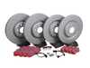 ES#5433984 - 4M0615301AN9KT - Front & Rear Performance Brake Service Kit - Featuring Zimmermann Cross-Drilled rotors and EBC RedStuff Performance pads - Includes set screws, brake wear sensors, and silicone brake lubricant - Assembled By ECS - Audi