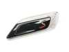ES#4459457 - 63135A0F6D3 - Side Turn Signal & Grille S Black Line - Clear - Left - Black  side vent section on the quarter panel - Genuine MINI - MINI