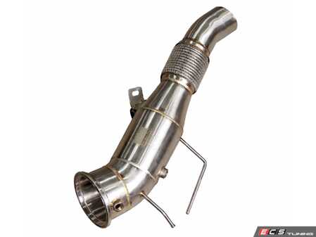 ES#5447360 - B58FF400CBR - B58N 400 Cell Catted Downpipe - Engineered for the Gen 2 B58 Turbocharged Inline-6 - High-Flow - EPA Compliant - Valvetronic Designs - BMW