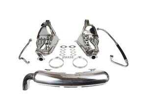 ES#4858484 - 1620000310 - Porsche Dansk Exhaust Conversion Set - Stainless Steel. Free-Flow with 84 mm Tail Pipe. - Dansk - Porsche