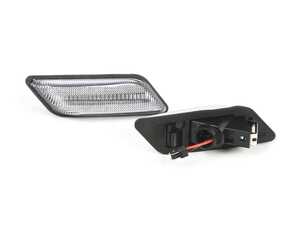 ES#4875966 - EL348.CLEAR - Rennline Dynamic LED Turn Signals - Clear - Upgrade your lighting with sequential indicators and clear lenses - Rennline - BMW