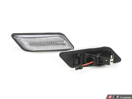 ES#4875966 - EL348.CLEAR - Rennline Dynamic LED Turn Signals - Clear - Upgrade your lighting with sequential indicators and clear lenses - Rennline - BMW