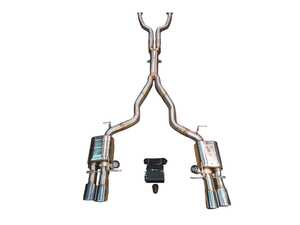 ES#5456632 - E60.M5.VSES.BR - Valved Stainless Sport Cat-Back Exhaust System - Upgrade the sound of your BMW with this valved performance exhaust system - Valvetronic Designs - BMW