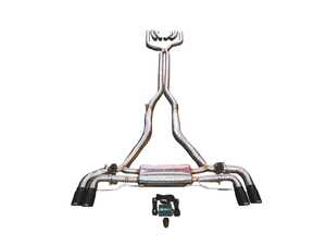 ES#5457051 - X5G05V8VSESBR - Valved Sport Cat-Back Exhaust System - Carbon Fiber Tips - Unleash the aggresive sound of your V8 engine - Valvetronic Designs - BMW