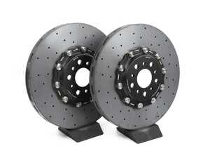 ES#4883459 - MMR30-1603-F - Front 2-Piece Carbon Ceramic Brake Rotors - Pair (380x36mm) - A direct bolt-on Carbon Ceramic upgrade for your factory steel rotors! - MMX Performance - BMW