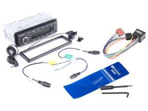 ES#5457088 - TR7412UB-ORKT - VDO USB/Bluetooth Head Unit - With Installation Kit - Includes radio removal tools & a plug-and-play wiring harness for easy installation! - Assembled By ECS - BMW