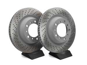ES#4830150 - 98135240300KT1 - Rear Brake Rotors - Pair (330x28) - Restore the stopping power in your vehicle. OEM Supplier! - SHW Performance - Porsche