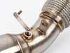 ES#5447363 - 11-065 - Active Autowerke Catted Race Downpipe - B46  *Scratch And Dent* - Strategically engineered to virtually eliminate the immensely restrictive characteristics of the factory downpipes - featuring a 4" high flow GESI catalytic converter - Scratch & Dent - BMW