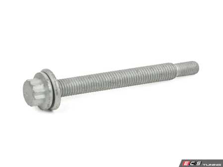 ES#3679575 - WHT008954 - HEx Head Flange Bolt - Priced Each  - m10x81-m8x8 - Genuine Volkswagen Audi - 