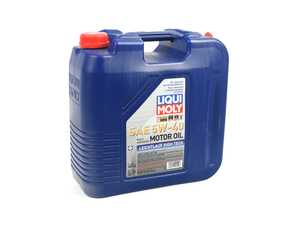 ES#4375825 - 20122 - Leichtlauf High Tech Engine Oil (5W-40) - 20 Liters - Fully synthetic, all-season motor oil for superior performance and long engine life - Liqui-Moly - Audi BMW Volkswagen Mercedes Benz MINI Porsche