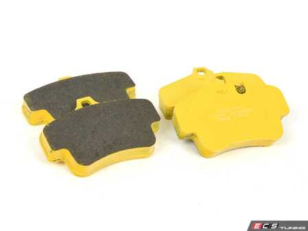 ES#3545852 - 2405RSL1 - RSL1 Yellow Endurance Racing Brake Pads - Popular street and endurance racing pad with slightly higher friction levels than RSL29 pads. Same friction material used in several European racing series. - Pagid Racing - Porsche