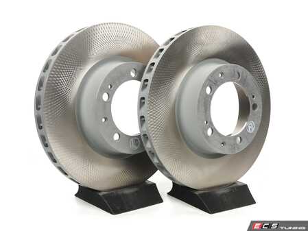 ES#5425548 - 92835104501KT1 - Front Brake Rotors - Pair 12.67" (322mm) - Restore the stopping power in your vehicle. OEM Supplier! - SHW Performance - Porsche