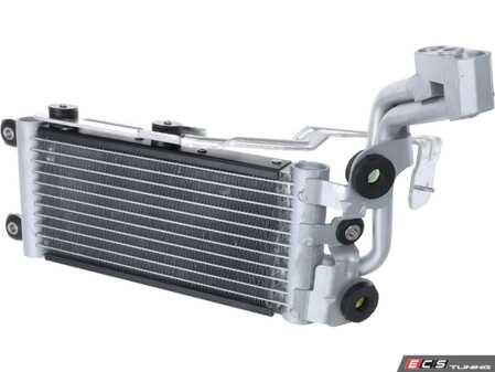 ES#5457235 - 17227521376 - Engine Oil Cooler - Located behind the lower vent of the front bumper cover - URO - BMW