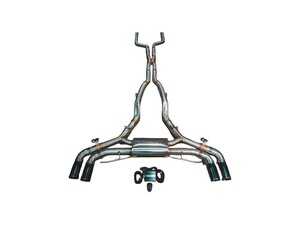 ES#5457011 - F95X5MVSESBRBLK - Valved Sport Stainless Exhaust System - 3.5" Black Tips - Unleash the aggresive sound of your S63 or S68 V8 - 9.8 lbs lighter than stock - Valvetronic Designs - BMW