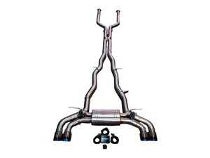 ES#5435390 - G90M5VSESTIBRT - Valved Sport Titanium Exhaust System - 3.5" Burnt Tips - Grade 5 Titanium  First & Finest Aftermarket System for the G90 Platform - Valvetronic Designs - BMW