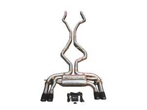 ES#5456837 - F85X5MVSESBRBLK - Valved Sport Cat-Back Exhaust System - 3.5" Black Tips - Unleash the Full Potential of the S63 Engine - Valvetronic Designs - BMW