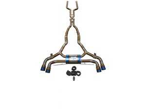 ES#5457021 - F95X5MVSESTITIBR - Valved Sport Titanium Exhaust System - 4.0" Raw Titanium Burnt Tips - Unleash the aggresive sound of your S63 or S68 V8 - 39.4 lbs lighter than stock - Valvetronic Designs - BMW