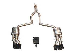 ES#5446077 - MER.CLS63.AMG.VS - Mercedes W218 CLS63 AMG Valved Sport Exhaust System - Give your 5.5L bi-turbo V8 the thunderous AMG growl its missing with the Valvetronic Designs Stainless Exhaust, offering total valve control for an aggressive track tone or refined cabin comfort. - Valvetronic Designs - Mercedes Benz