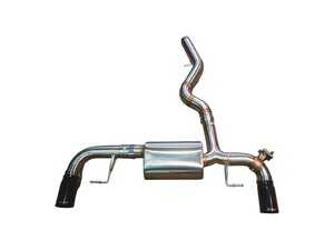 ES#5457144 - G20330iAXLBRBLK - Valved Axle-Back Exhaust System - Black Tips - Gain an aggressive exhaust note while retaining factory valve function - Valvetronic Designs - BMW