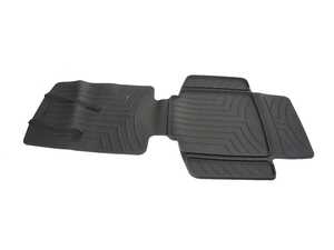 ES#5426339 - 81CSBP01BK - Child Car Seat Protector - Black - Protect your seats from spills, scuffs, and compression damage while keeping your childs car seat secure and crash-tested safe with the durable, non-slip WeatherTech Child Car Seat Protector. - WeatherTech - Audi Volkswagen Mercedes Benz MINI Porsche