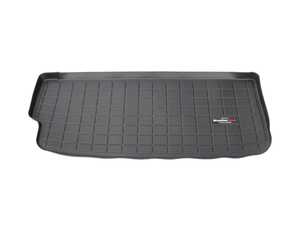 ES#4035417 - 40859 - Black | Cargo Liners | 6 & 7 Passenger; behind 3rd row - Tesla | Model X | 2016 + - WeatherTech - 