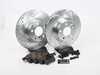 ES#5456290 - K6038 - Z23 Evolution Sport Brake Upgrade Kit - Front *Scratch And Dent* - Includes Z23 Carbon-Fiber Ceramic Brake Pads, Drilled & Slotted Zinc Plated Rotors, and stainless-steel hardware - Scratch & Dent - BMW