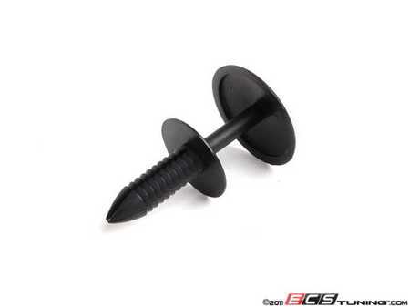 ES#206317 - 51442756902 - Plastic Rivet - Priced Each - Carbon black expansion rivet for holding trim - Genuine MINI - MINI
