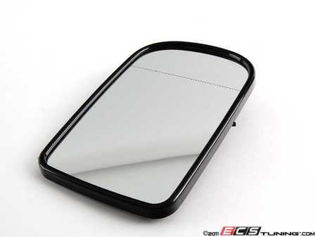 ES#87507 - 51168266494 - European Aspherical Mirror - Right - Right side split mirror with blue tint. Also called Aspherical mirror glass - Genuine BMW - BMW