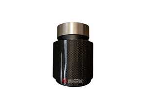 ES#4783198 - VTDTIPSLVE3040RC - Universal Single Exhaust Tip - 4.0" - 1x1 Carbon Fiber - 3.0" Inlet - 4.0" Outlet - 1x1 Carbon Fiber Sleeve - Valvetronic Designs - Audi BMW Volkswagen Mercedes Benz MINI Porsche