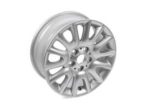 ES#2745298 - 36116855104 - 495 MINI Victory Spoke Wheel 16" (5x112) Silver - Priced Each - 6.5JX16 ET:54 - Genuine MINI - MINI