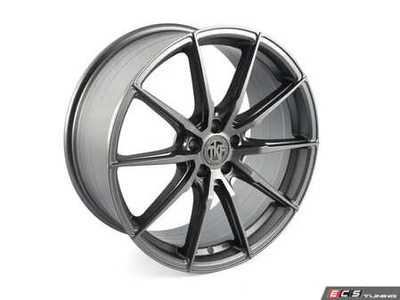 ES#4464535 - 027-2KT - 20" Tekniform Style 027 - Set Of Four - 20"x9" ET30 5x112 - Matte Gunmetal - Tekniform - Audi BMW MINI