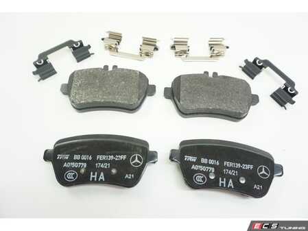 ES#4432465 - 0004202805 - DISK BRAKE PAD - Genuine Mercedes Benz - Mercedes Benz