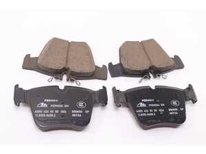 ES#4376745 - 0004208703 - Rear Brake Pad Set - Does not include brake wear sensors - Genuine Mercedes Benz - Mercedes Benz