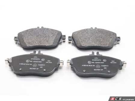 ES#4461293 - 000420910490 - Front Brake Pad Set - Does not include brake wear sensors - Genuine Mercedes Benz - Mercedes Benz