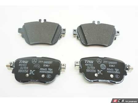 ES#4921055 - 000420930364 - DISK BRAKE PAD - Genuine Mercedes Benz - Mercedes Benz