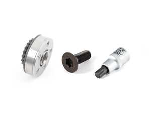 ES#5457550 - 06F109088JKT2 - Camshaft Adjuster Replacement Kit - With Ribe Socket & Hardware - Includes the camshaft adjuster unit, specialty socket, and the required replacement bolt to adjust exhaust camshaft valve timing. - Assembled By ECS - Audi Volkswagen