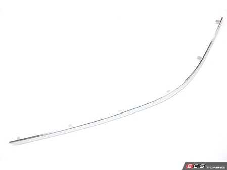 ES#2579578 - 2078851921 - Front Bumper Moulding - Chrome Trim Strip - Left Side - Genuine Mercedes Benz - Mercedes Benz