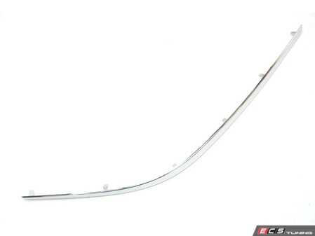 ES#2579579 - 2078852021 - Front Bumper Moulding - Chrome Trim Strip - Right Side - Genuine Mercedes Benz - Mercedes Benz