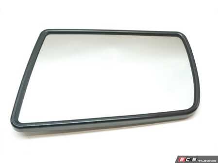 ES#1757377 - 2108100121 - Mirror Glass - Left (Driver) Side - For vehicles with auto-dimming mirrors - Genuine Mercedes Benz - Mercedes Benz