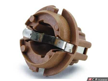 ES#1758226 - 2108260382 - Tail Lamp Bulb Socket - Priced Each - Brown - Two (2) Required Per Vehicle - Genuine Mercedes Benz - Mercedes Benz