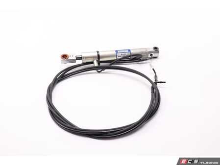 ES#1799669 - 2308001172 - Mercedes Convertible Top Hydraulic Cylinder - Left  - Lift Cylinder for Hydraulic Top - Rear Left With Lines to Pump - Genuine Mercedes Benz - Mercedes Benz